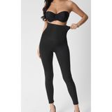baruccafashion Yüksek Bel Sıkılaştırıcı Toparlayıcı Siyah Korse Tayt