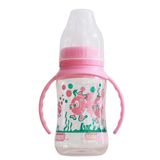 Barum Pembe Balıklı Kulplu 150 ml Biberon