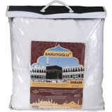 Barutoğlu Pamuk İhram (1250 gr.) - Beyaz - 110 x 220 cm