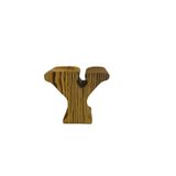 Baş Harfli Mumluk Ahşap 6161216