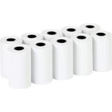 Baş Rulo Etiket Termal Rulo 10 Paket 56X14 Pos Rulosu - 30 Adet - Beyaz