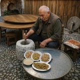 Baş Şavaklar Yöresel Dövmeç Tatlısı (Cevizli) 300 gr