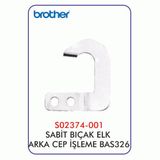 Bas326 Elektronik Arka Cep İşleme Sabit Bıçak