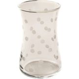 Başak 42361 Heybeli Kar Tanesi 12 Adet Çay Bardağı - Beyaz - 170 ml
