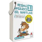 Başak Bengier'in Delta Kültür Yayınevi Resimli İngilizce Dil Kartları 3. Sınıf Ciltli Normal Boy