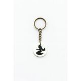 Başak Burcu NFC Anahtarlık – Akıllı Temassız Bağlantı Özellikli Burç Anahtarlığı (3,5 cm)