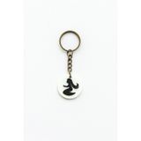 Başak Burcu NFC Anahtarlık – Akıllı Temassız Bağlantı Özellikli Burç Anahtarlığı (3,5 cm)