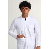 Başak Erkek Ceket Boy Hakim Yaka Doktor Hemşire Öğretmen Önlüğü (Kdr-8401) - XL - Beyaz