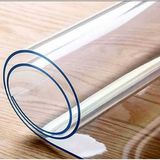 Başak Ev Tekstili 2 mm Kalınlık 70 cm En Şeffaf Kalın Pvc Masa Koruyucu Mika Masa Örtüsü - 70 x 160 cm