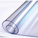 Başak Ev Tekstili 2 mm Kalınlık 80 cm En Şeffaf Kalın Pvc Masa Koruyucu Mika Masa Örtüsü - 80 x 130 cm