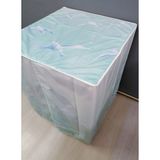 Başak Ev Tekstili Çamaşır Makinesi Örtüsü - Mavi - 60 X 60 X80