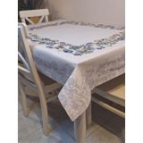 Başak Ev Tekstili Dora Pano Elyaf Tabanlı Pvc Muşamba - Desenli Silinebilir 115 X 140 Hazır Masa Örtüsü