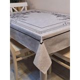 Başak Ev Tekstili Dora Pano Elyaf Tabanlı Pvc Muşamba - Desenli Silinebilir 120 X 155 Hazır Masa Örtüsü