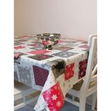 Başak Ev Tekstili Elyaflı Pvc Muşamba - Desenli Silinebilir Masa Örtüsü - 140 x 300 cm - Renkli