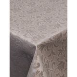 Başak Ev Tekstili Elyaflı Pvc Muşamba - Desenli Silinebilir Masa Örtüsü - Şeffaf - 140 x 140 cm