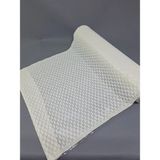Başak Ev Tekstili Pvc Küpür Dantel Raf ve Dolap Örtüsü Runner - Beyaz - 50 x 400 cm