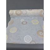 Başak Ev Tekstili Pvc Küpür Dantel Raf ve Dolap Örtüsü Runner (Kahverenği) - Kahverengi - 50 x 400 cm