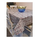 Başak Ev Tekstili(2100) Elyaflı Pvc Muşamba - Desenli Silinebilir Masa Örtüsü (BORDO) Bordo-140 x 260
