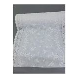 Başak Ev Tekstili(3275) PVC KÜPÜR DANTEL RAF VE DOLAP ÖRTÜSÜ RUNNER (BEYAZ) Beyaz-50 x 400