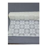 Başak Ev Tekstili(3336) PVC KÜPÜR DANTEL RAF VE DOLAP ÖRTÜSÜ RUNNER (BEYAZ ) Beyaz-50 x 200
