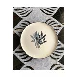 Başak Gri Model 26 Cm Servis&Sunum&Kahvaltı Tabağı