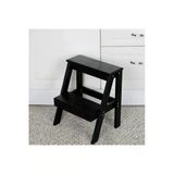 Basamakli Merdiven Tabure Siyah (Çocuk) 42X13x45 Cm Pnr333