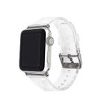 Başaran Aksesuar Apple Watch 7 41 mm KRD-13 Şeffaf Silikon Kordon