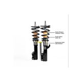 Başaran Coilover Renault Megane 2 2002-2009 Uyumlu Coilover Ayarlı Amortisör 10 Cm