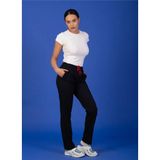 Başaran Uniforma Unisex Kalıp Mor Tam Lastikli Soft Likralı Hemşire / Doktor Scrubs Tek Pantolon - 42