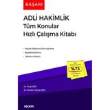 Başarı – Adli Hakimlik Tüm Konular Hızlı Çalışma Kitabı / Seçkin Yayıncılık / 9789750297038