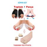başarı ortopedi Hallux Valgus Baş Parmak Düzeltici Çorap – Çift Silikon Destek SET