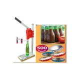 başarı ortopedi Konserve Yapımı Soda Kapağı Kapatma Makinesi Presi ve 500 Adet Soda Kapağı