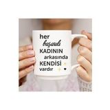 Başarılı Kadın Baskılı Kupa