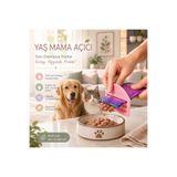 Basart Yaş Mama Açacağı ve Sıkacağı | Kedi & Köpek Mama Paketi Sıkma Aparatı | Son Damlasına Kadar Kullanım | İsraf Önleyici | Dayanıklı