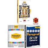 Başat Yayınları TYT Başat Türkçe Soru Bankası + DD Paragraf Soru Bankası + Panem Paragraf Deneme