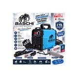 BASCHI KAYNAK MMA-250 (250 Amper İnverter Mini Çanta Kaynak Makinesi Seti | IGBT | Dijital Ekran | GEKAMAC Elektrot + S400 Gözlük + Eldiven