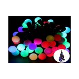 Başcılar 5 Metre 28 Mini Top Rgb LED Siyah Kablo