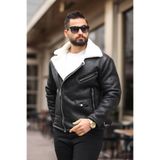 BASEL.CO ERKEK BİKER İÇİ KÜRÜKLÜ CEKET/MONT