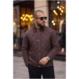 BASEL.CO Vintage Kadife Yaka Kapitone Ceket /Mont