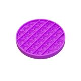 BAŞEL OYUNCAK Popit Pop It Duyusal Oyuncak Özel Pop Stres Yuvarlak Mor Purple Home Game Toys