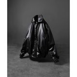 Baselco Erkek Premium Oversize Vintage Bomber Deri Ceket