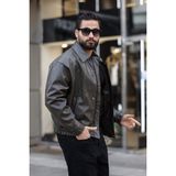 Baselco Erkek Salaş Oversize Trend Deri Ceket - 2XL