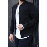 Baselco Mevsimlik Süet Ceket - 2XL - 010 - Siyah