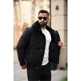 Baselco Oversize Yakası Kürklü Şişme Mont