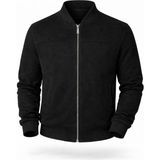 Baselco Premium Slim Fit Bomber Kolej Deri Ceket - XL