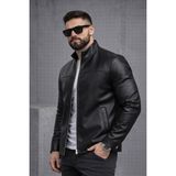 Baselco Slim Fit Dik Yaka Mevsimlik Süet Ceket - XL