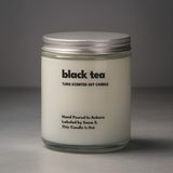 Basement : Black Tea : Cam Kavanozda Kokulu %100 Soya Mum (Siyah Çay, Papatya, Limonel) - 1 Adet