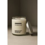 Basement : Comosus : Cam Kavanozda Kokulu %100 Soya Mum (Ananas, Vanilya, Sandal, Karamel) - 1 Adet