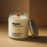Basement : Dogma : Cam Kavanozda Kokulu %100 Soya Mum (Pembe Peoni, Kavun, Manolya, Sandal Ağacı) - 1 Adet