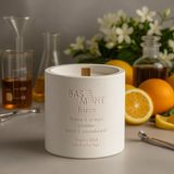 Basement : Fierce : % 100 Soya Beton Mum (Limon, Portakal, Yasemin, Musk, Sandal Ağacı) - 1 Adet